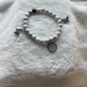 Handcrafted tree of life charm bracelet